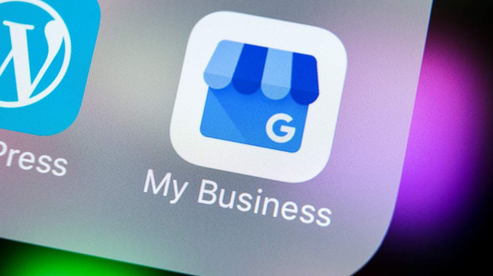 A snapshot of Google My Business App icon on iOS | Feature | The Right Way To Update Your Hours in Google My Business Placard