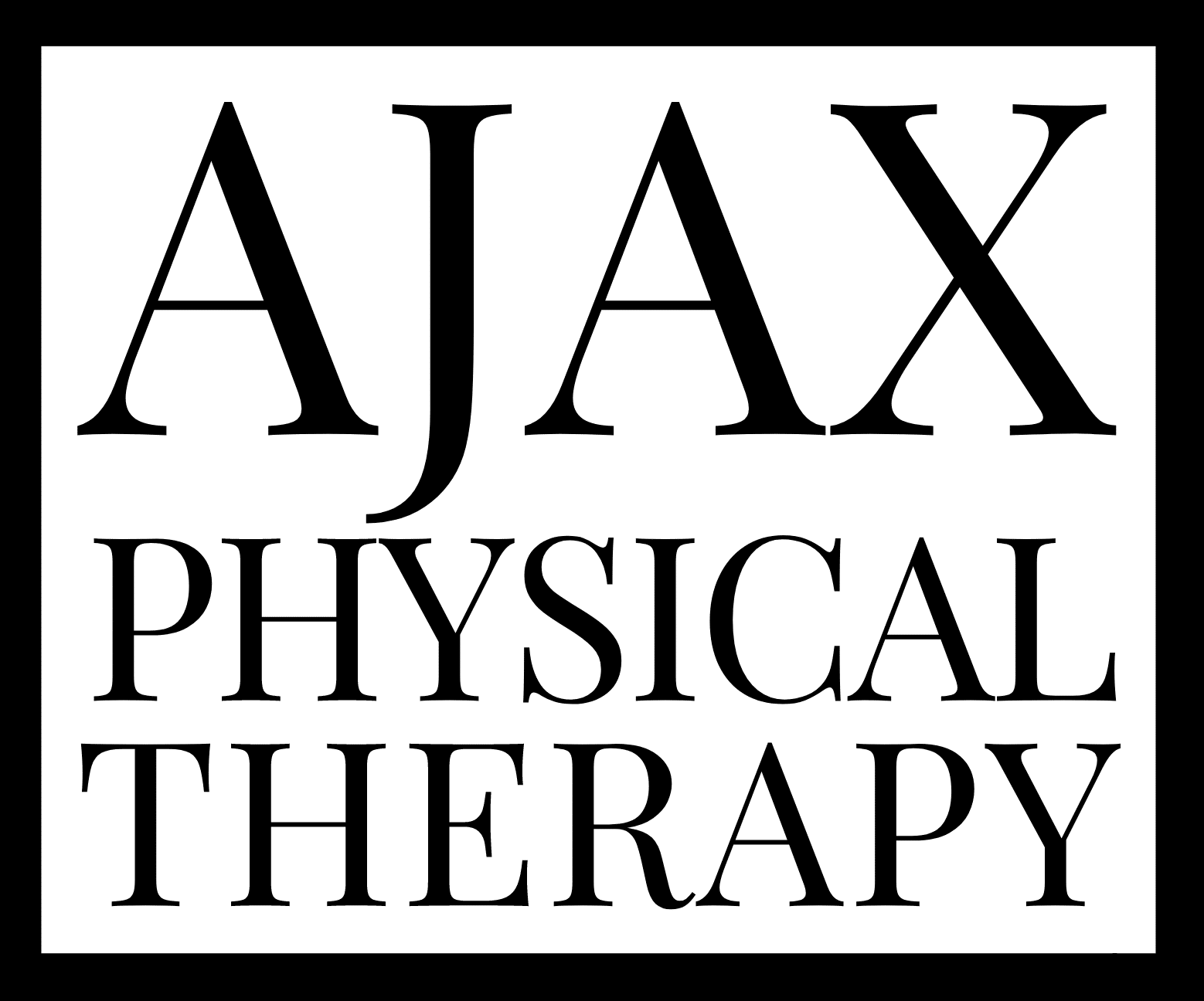 ajax physical therapy logo